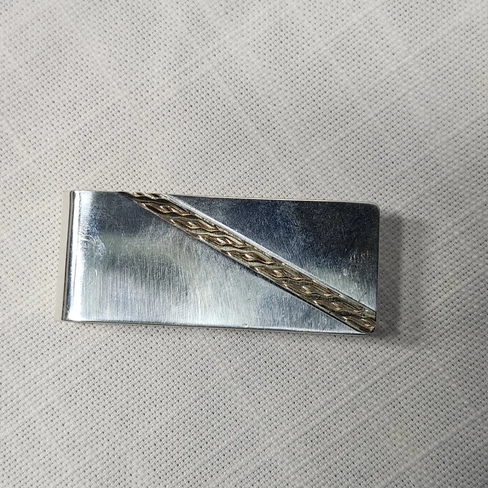Silver and Gold Money Clip